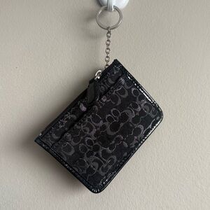 Coach Signature Key Pouch / Coin Case / cardholder